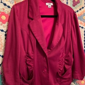 Hot Fuschia Blazer